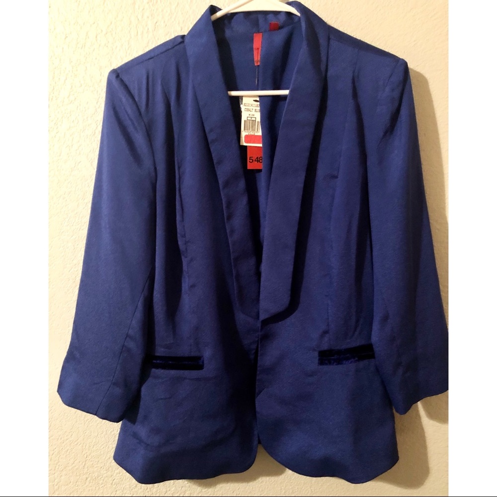 Cobalt Blue Blazer